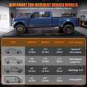 8'6"x22' Garage Floor Mat for Under Car, Heavy Duty Containment Mat