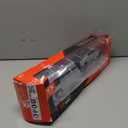 Monster Cyber Style Truck Alloy Toys with Metal Trailer and Motorcycle Pull Back Pickup Comper Model with Sound and Light Effect Ideal Charistmas Gift Race Car Age for 3+ (Silver Set)