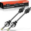 A-Premium Pair (2) Front CV Axle Drive Shaft Assembly Compatible with Polaris Ranger 4x4 500/XP 700 2005-2007, Ranger 6x6 700 EFI 2006-2007, Ranger 4x4 700 2007, Left and Right Side, Replace# 1332423