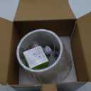 Rechargeable Cordless Table Lamp, Warm Desk Light, Wireless Touch Lamps with Stepless Dimmable Brightness & Fabric Shade for Nightstand Bedside Living Room (Black, Twill)