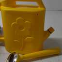 2 Gallon Watering Can for Indoor Plants, Garden Watering Cans for Outdoor Plant House Flower, Modern Plant Watering Can Large Long Spout with Sprinkler Head (Yellow)