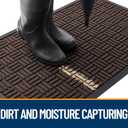 OLANLY Front Door Mat Outside Entrance 35x23, Heavy-Duty Rubber Doormat