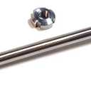 Surron Axle with Nut Steel Jackshaft Axis Flat Fork Shaft Axis for Sur ron Light Bee X/S Segway X160 X260