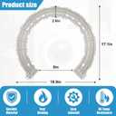 WE11M10001 Dryer Heating Element Replacement Compatible with GE Hotpoint & Fisher Paykel, Replace 17380082, WE11M10001 Dryer Mica Heater Replacements