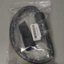 Universal Vacuum Hose Attachment 25" Flexible & Durable Lint Vac Hose with 1 Adapters for (1-1/4" or 1-3/8") Dyson Shark Hoover Bissell Vacuum, Clean Dryer Vent Lint Duct, Crevice Tool with Brush Kit