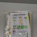 JOYMEMO Jungle Theme 4th Birthday Party Supplies Four Ever Wild Safari Balloons Garland Arch Kit Decorations, Green Artificial Palm Leaves