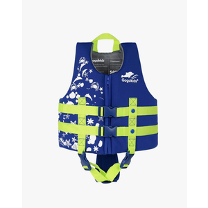 Gogokids Kids Swim Vest Float Jacket - Toddler Flotaties Swimming Pool Vest for Boys Girls Swimming Learning, Medium -3-6 Years