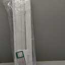 DEZ FURNISHINGS Cordless 2" Signature Faux Wood Blind, 24.5" W x 48" H, Embossed White