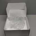 5x7 Clear Bubble Crystal Picture Frame,with 24 Clear Balls,Crystal Standing Photo Frame,Exquisite Desk Craft,Vertical Display,for Office and Home