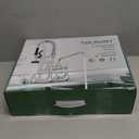 Commercial Sink Faucet, TOLSUNY Commercial Kitchen Faucet Wall Mount with Pre Rinse Sprayer, Wall Mounted Kitchen Sink Faucet for Industrial and Restaurant Sinks (Classic, 25)