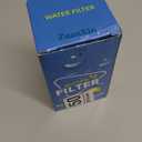 Washing machine water filter, capable of filtering out impurities of 40 microns in water, protecting household appliances. Suitable for water heaters and showers, (silver)