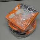 Gatherfun Graduation decorations 2026 Orange Graduation Party Plates and Napkins Disposable Paper Plates Luncheon Napkins for Congrats Grad Party Decorations, Serve 50