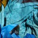 Inflatable Water Slide Park, Bouncy Castle with Deep Pool, 191 x 157.5 x 100 Inch, Jumping Castle with Air Blower