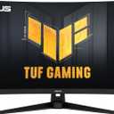 ASUS TUF Gaming 32" 1440P HDR Curved Monitor (VG32VQ1B) - QHD (2560 x 1440), 165Hz (Supports 144Hz), 1ms, Extreme Low Motion Blur, Speaker, FreeSync Premium, VESA Mountable, DisplayPort, HDMI,BLACK