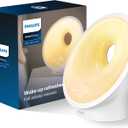 Philips SmartSleep Sleep and Wake-Up Light, Simulated Sunrise and Sunset, Multiple Lights and Sounds, RelaxBreathe to Sleep, HF3650/60