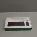 Foldable Keyboard and Mouse, EDJO Folding Keyboard Mouse Combo with Portable Case, 2.4G Wireless & Bluetooth, USB-C Rechargeable Travel Combo for Windows, Mac OS, iOS, Android PC/Laptop (Black)