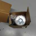 Ivilon Ceiling or Wall Mount Curtain Rod Brackets Holders for Curtain Rods of 7/8 and 1 Inch Diameter. Set of 2. Color Brushed Nickel