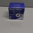 Babebay Breast Shells, Milk Collectors for Breastfeeding, Protect Sore Nipples, Collect Breastmilk Leaks, Soft Silicone Material, Reusable, 4 PCS