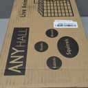 Live Squirrel Trap Heavy Duty Humane Animal Cage Trap (No Assembly Required) (Black)