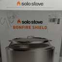 Solo Stove Bonfire Shield - Durable Stainless Steel Spark Protector Mesh Screen for Fire Pits, Keeps Pops and Hot Embers Contained for Safe Outdoor Fires, Includes Shield Removal Tools