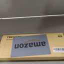 TECKNET 2.4G Wireless Keyboard - Mini Compact Keyboard with Media Hotkeys, 12-Month Battery Life, Compatible with PC, Desktop, Laptop, Smart TV - Black