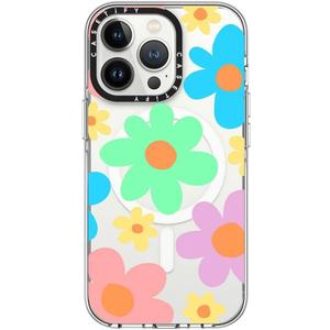 CASETiFY Clear iPhone 13 Pro Case [Not Yellowing / 6.6 ft. 3X Military Grade Drop Protection/Magsafe] - Aries Moross- Sticker - Clear (iPhone 13 Pro (6.1"), Aries Moross- Sticker)