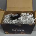 98FT 960 LED Christmas Lights , Waterproof 8 Modes Ice Lights for Outside with Memory and Timer Hanging Fairy Lights Plug-in Curtain String Lights for Holiday Party Wedding Home (Red and Green)