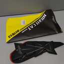 Compatible Kawasaki Ninja 400 Motorcycle Tank Pad Kit Side Knee Guard Sticker Fuel Tank Protector (Black)