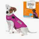 AOOLMOL Dog Anxiety Vest and Shirt, Skin-Friendly Calming Shirt - Thunder Jacket for Pet Vet Visits - Dog Jacket for Thunder, Fireworks, Anti Anxiety Vest for Pet Without Medicine & Training, XS