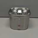 Cat Water Fountain, Stainless Steel Pet Water Fountain for Cats Inside, 3 Filters&Ultra-Quiet Pump, 2.2L/73oz Automatic Dog Dispenser Water Bowl, Multiple Pets Water Fountain