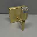 Linea di Liara Berbella Gold Wall Sconce Light Fixture Modern Sconce Wall Lighting Bathroom Wall Sconces Hallway Light Fixtures Wall Lamp for Bedroom, LED Bulb Included, UL Listed (Single, Satin Brass)