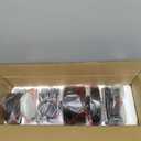 Ceiling Fan with Light Remote: 52 Inch Modern Bedroom Fans with Dimmable Tri-Color Temperature LED - Quiet Reversible DC Motor - Indoor Outdoor (Black+Walnut-5)