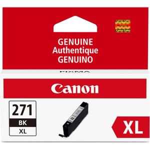 Canon CLI-271XL Genuine Black Ink Tank, Compatible with MG6820, MG6821, MG6822, MG5720, MG5721, MG5722, MG7720, TS5020, TS6020, TS8020, and TS9020 (Optional) Printers