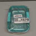 Smash Microwave Safe Stainless Steel 3 Compartment Bento Lunch Box, 44oz Mint
