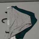 Calvin Klein womens Comfort Logo Cotton Stretch Bikini Panties, 3 Pack.Large