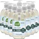 Seventh Generation Liquid Hand Soap Fragrance Free Free & Clean Unscented Hand Soap 12 Fl.oz, Pack of 8