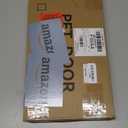 Fldofaves Dog Gate - 18"-45" Adjustable Extra Wide Metal Baby Gate to Step Over, 10" Tall Small Pet Gate with 3 Extension Kits, Pressure Mounted for Doorways & Stairs (White)