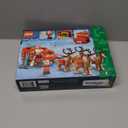 LEGO Santa's Sleigh - Building Toys for Kids, Boys & Girls, Ages 9+ - Indoor Christmas Decorations for Home W/Santa Claus Figurine & Reindeer - Gifts for Boys & Girls - 40499