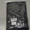 Homiest Black Satin Flat Sheet for Full Mattress, Luxury & Ultra Soft Bedding