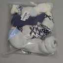 BEARPAW 4 Pair Pack Cozy Super Soft Lounge Socks Multi Pattern Crew Socks (One Size, Blue Nights)