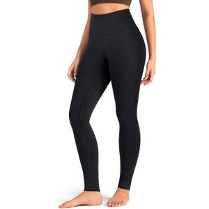 Colorfulkoala Women's Buttery Soft High Waisted Yoga Pants Full-Length Leggings (Black)XS