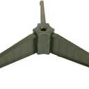 Vickerman 6" Green Plastic Artificial Christmas Tree Stand - Seasonal Indoor Decor