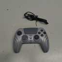 JYELUK Wireless Controller for PS5 with RGB Lighting, Compatible with PS5 Controller/Windows PC,/Android/iOS (gray)