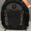 Wenger Synergy Laptop Backpack, Fits 16 Inch Laptop, Men's and Women's Laptop Bag, Black/Grey