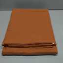 Omelas Burnt Orange Duvet Cover Twin Size Rust Terracotta Caramel Pumpkin Modern Minimalist Style Solid Color Bedding Set Girls 2 Pieces Soft Microfiber Comforter Covers with Zipper Closure for Kids
