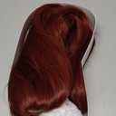 Long red wig Layered Shoulder Length cherry color wig with bangs Heat resisithat fiber Synthetic Hair Fiber 26ionches Red Wigs Multicolor Wigs for White Women