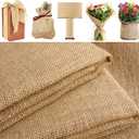 Burlap Fabric Roll 45" x15' | Versatile Material for Plant Cover, Placemats, Tree Wrap, Sackcloth Projects, and Table Runner