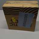 Travertine Decorative Bowl - 7.8 Diameter & 2 Height - Key Bowl for Entryway Table - Organic Modern Centerpiece - White/Gray