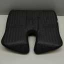 Cushion Lab Patented Pressure Relief Seat Cushion for Long Sitting Hours on Office & Home Chair - Extra-Dense Memory Foam for Soft Support. Car Pad for Hip, Tailbone, Coccyx, Sciatica - Black