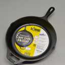 Lodge 10.25 Inch Cast Iron Skillet  Pre-Seasoned Frying Pan with Teardrop Handle  Oven, Stovetop, Grill & Campfire Use  Made in USA  Durable, Non-Toxic, Even-Heating Cookware  Black